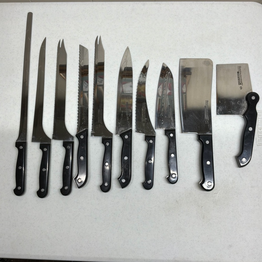 Ronco Showtime Professional Kitchen Knife Set - 10 Count